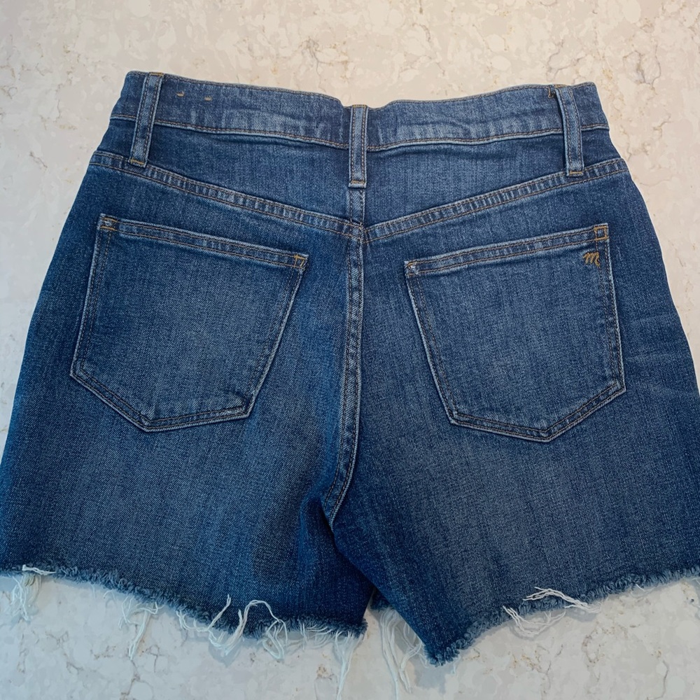 Madewell High Rise Denim Shorts - Picture 3 of 6